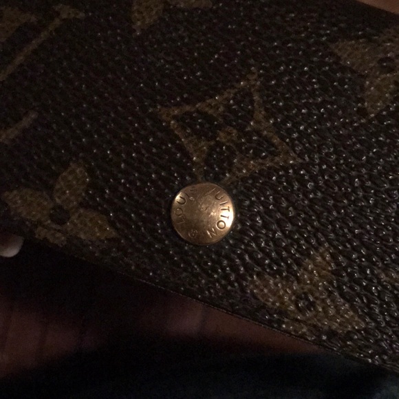🌺SOLD LV Monogram Porte-Trésor Étui Papier Wallet - Picture 6 of 8